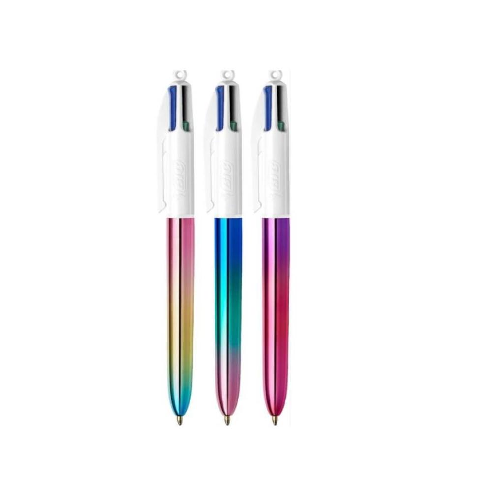 Boligrafo bic 4 colores gradiente