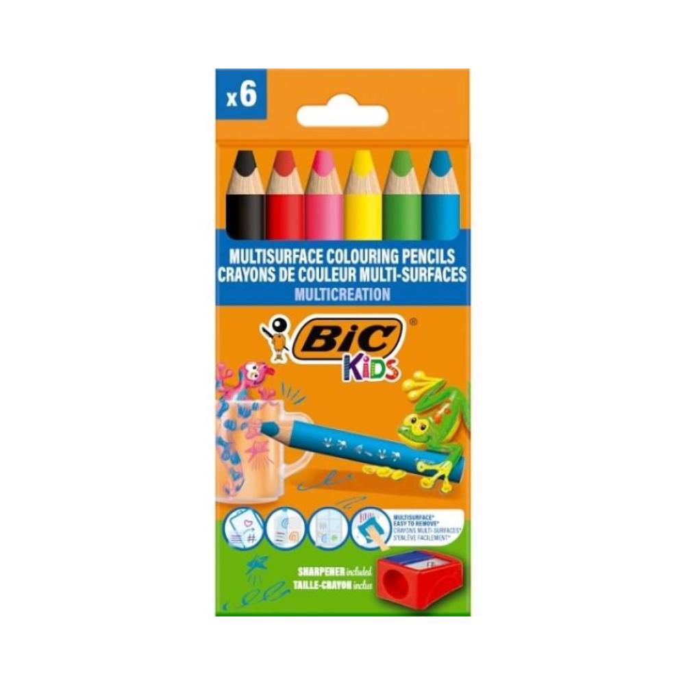 Rotuladores bic kids tatto 5mark+10st