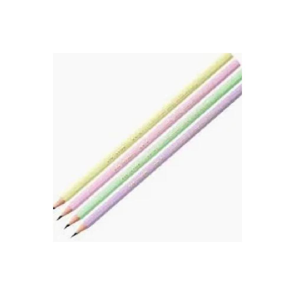 Lápiz bic evolution pastel (rosa, amarillo)