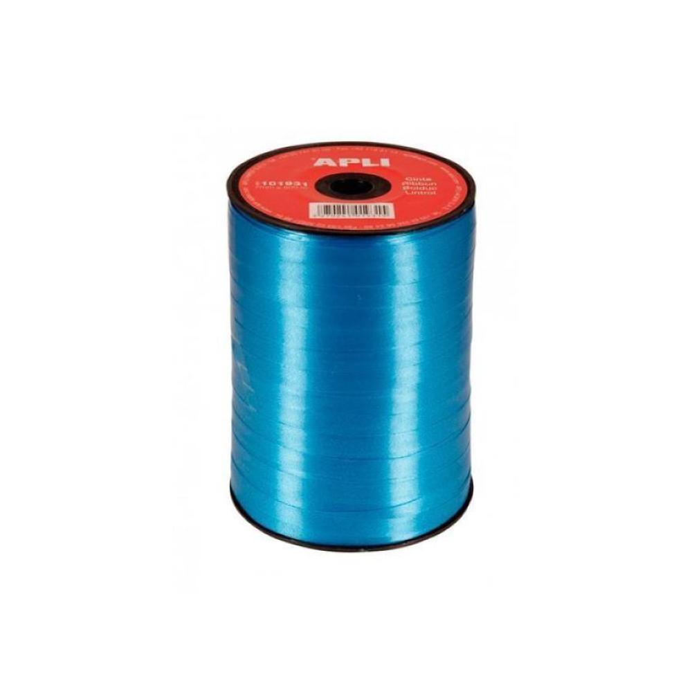 Rollo cinta regalo azul 7mm x 500m