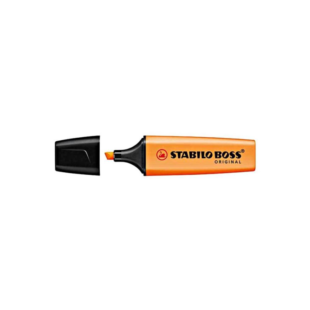Rotulador fluorescente boss naranja stabilo