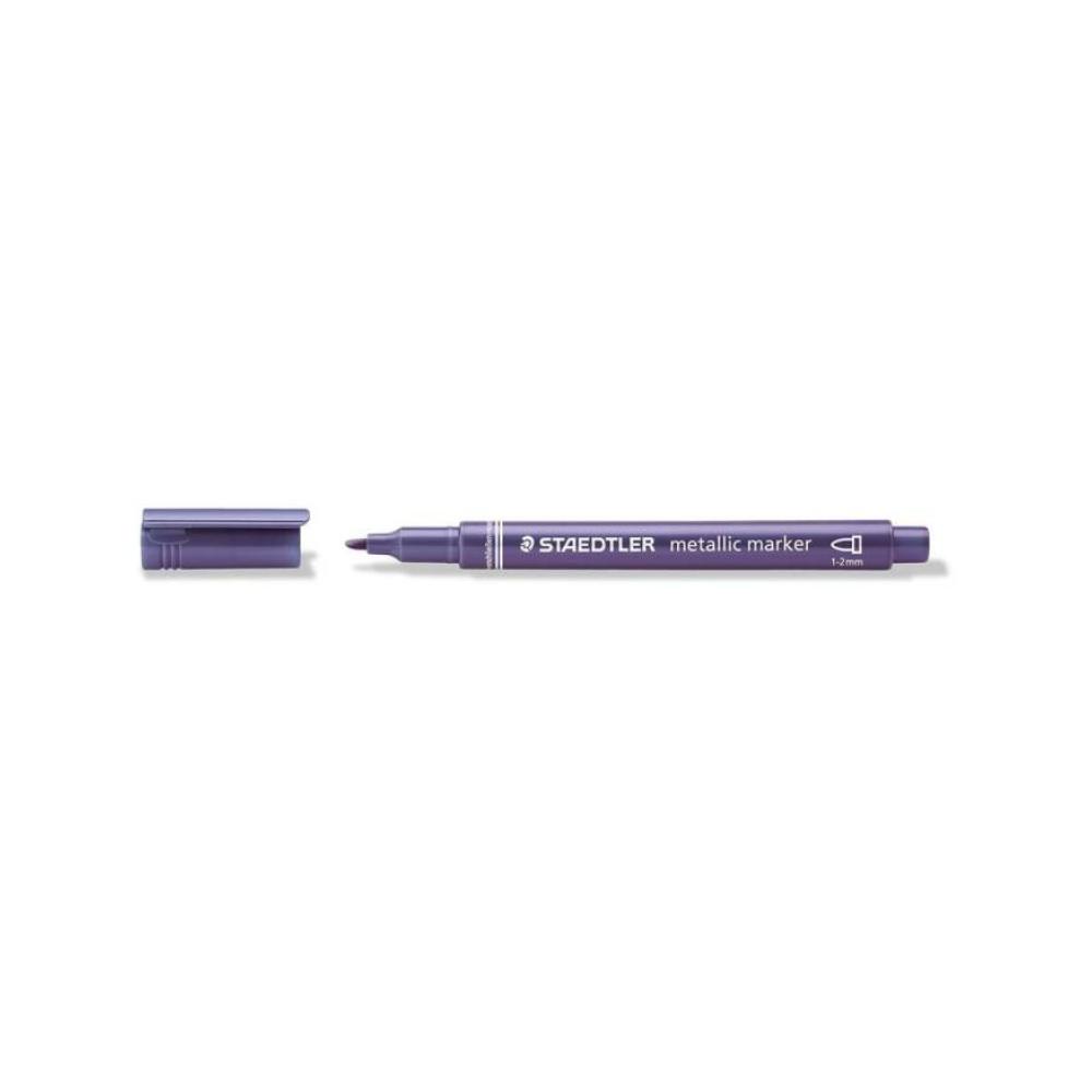 Rotulador metallic pen violeta staedtler