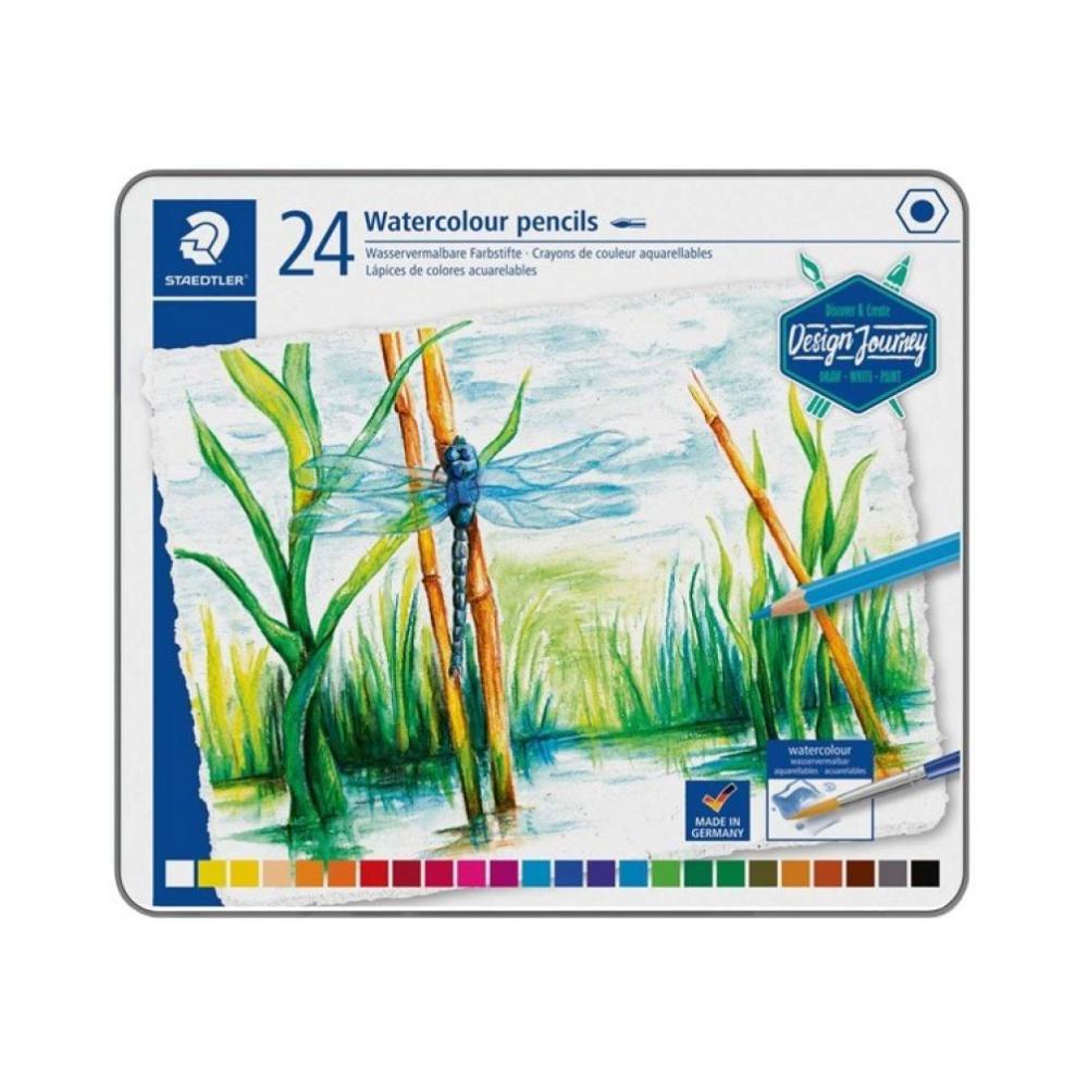 Caja 24 lapices acuarelables staedtler