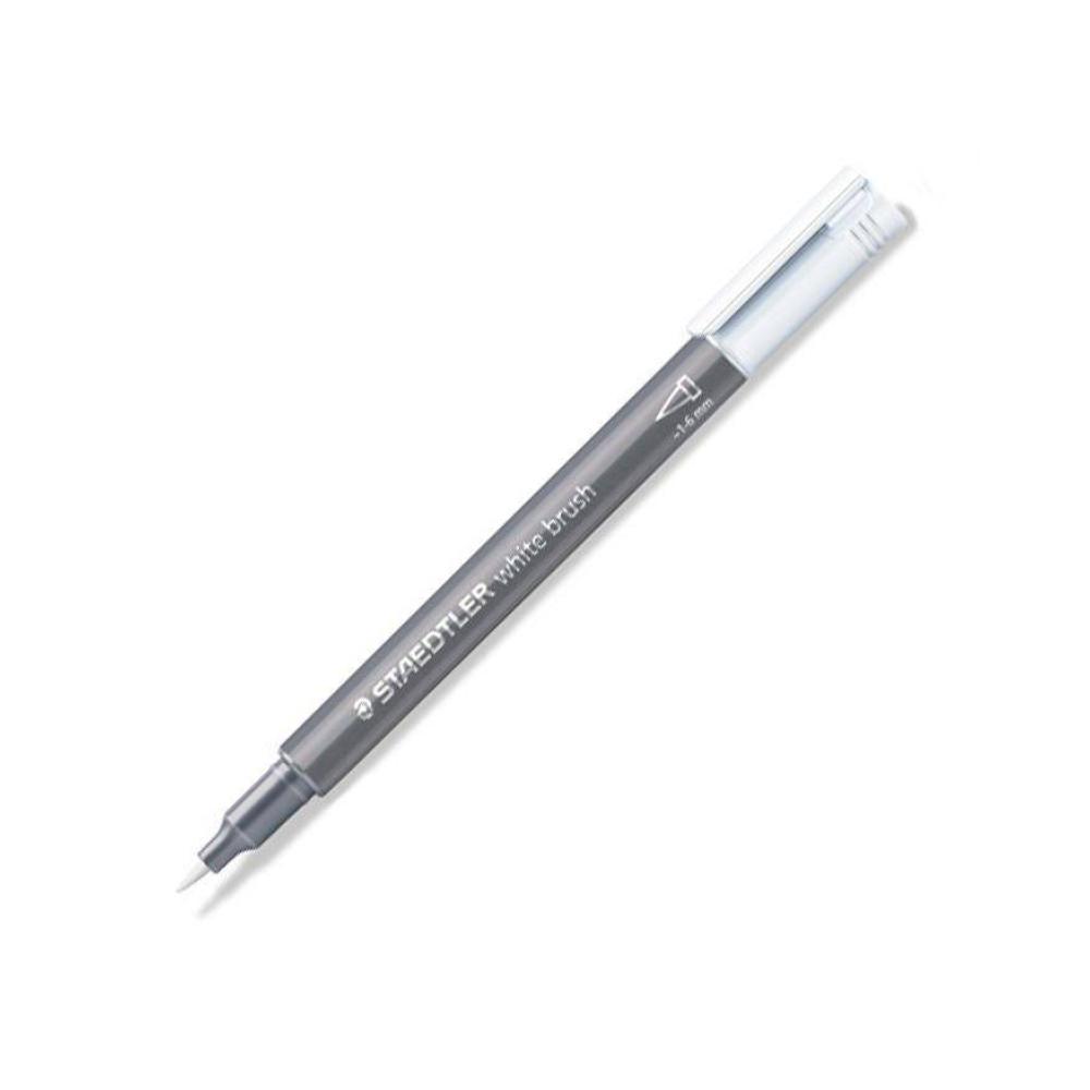 Rotulador white brush blanco staedtler