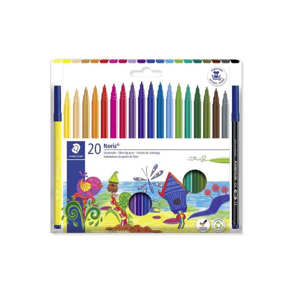 Caixa 20 retoladors staedtler noris club