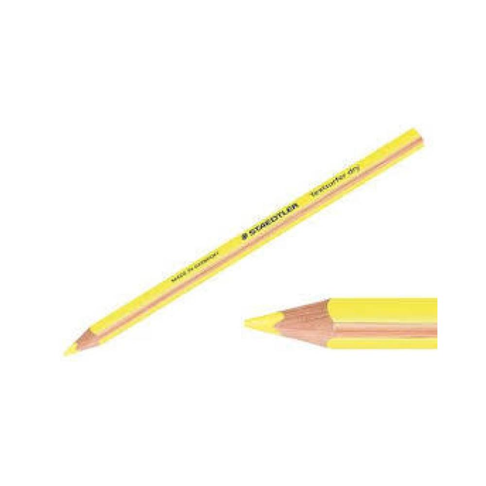 Lapiz fluorescente textsurfer amarillo triangular  staedtler