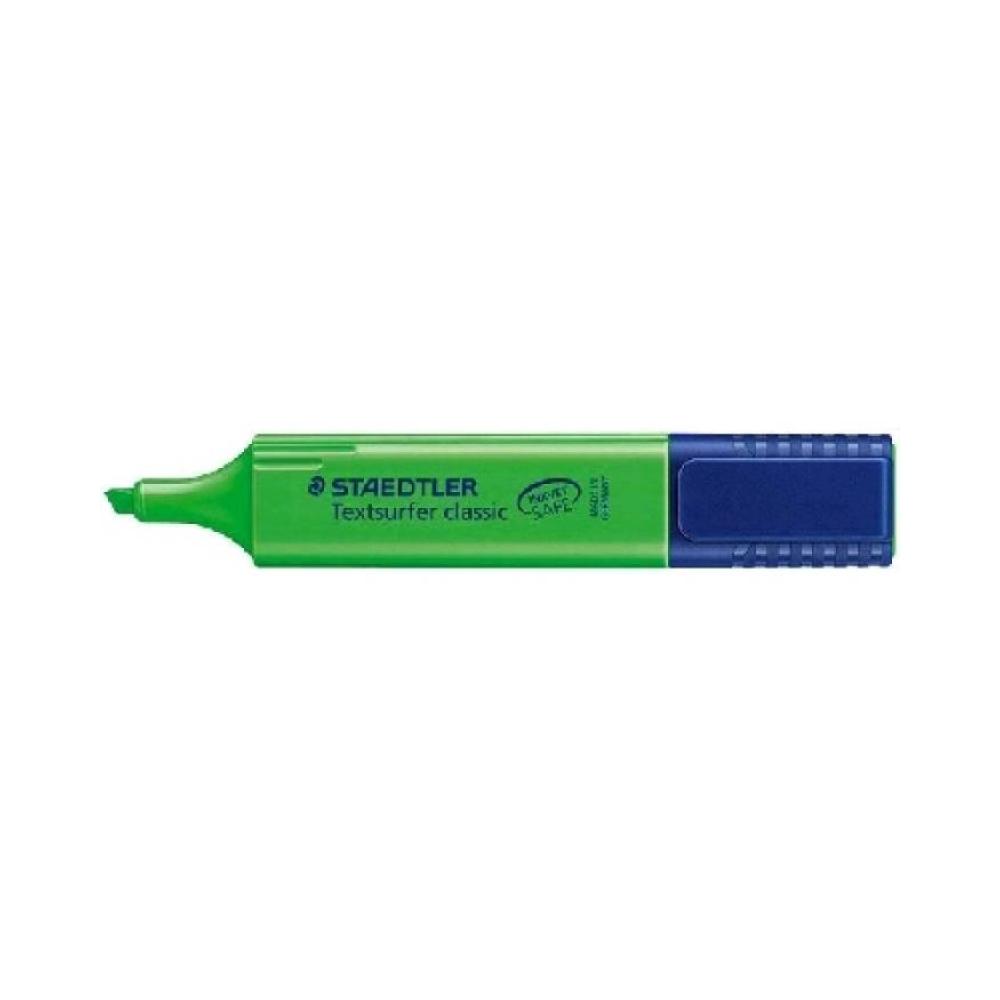 Rotulador fluorescente verde textsurfer classic taedtler