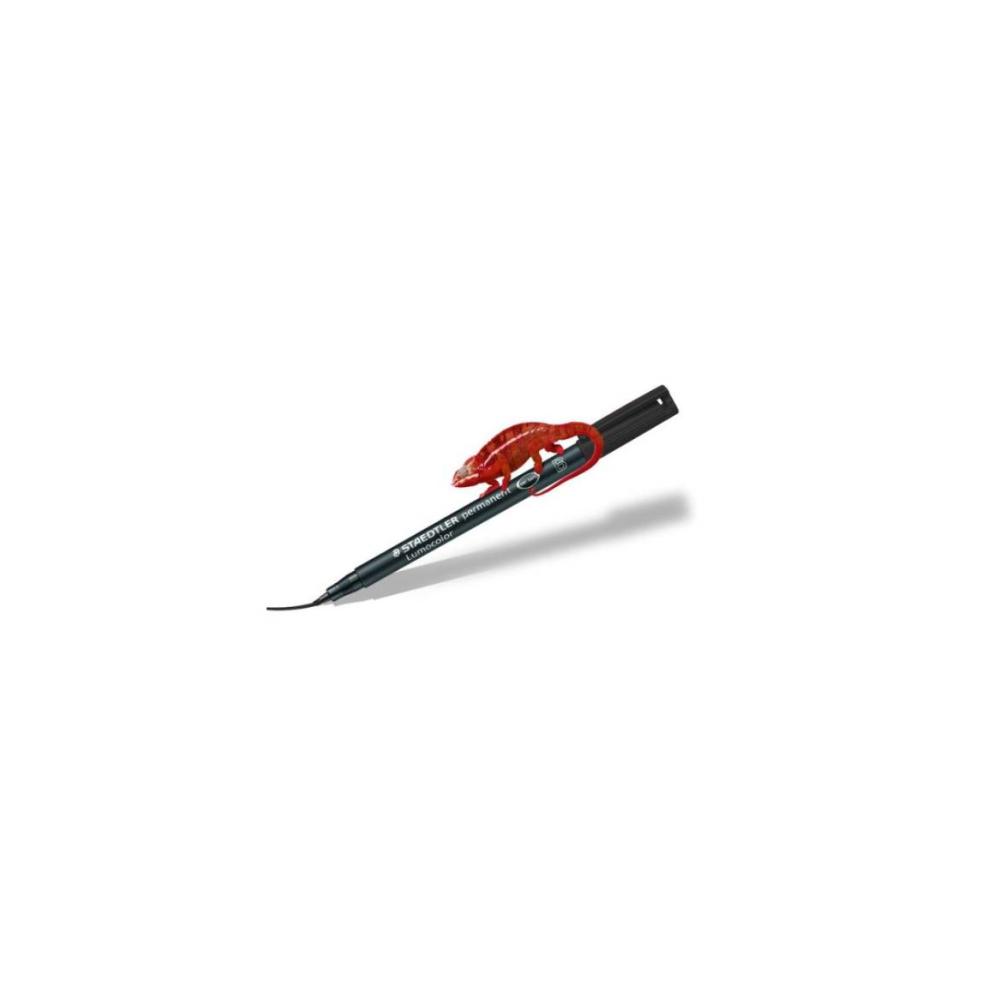 Rotulador permanente staedtler negro b. punta biselada