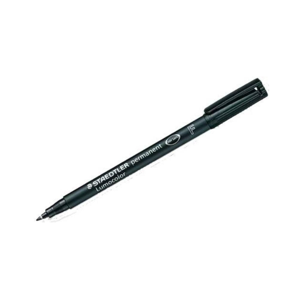 Rotulador permanente lumocolor f negro staedtler