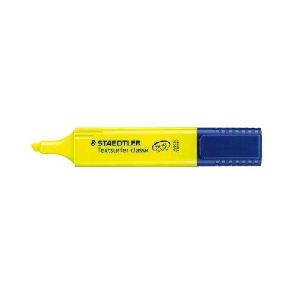 Rotulador fluorescente amarillo textsurfer classic staedtler