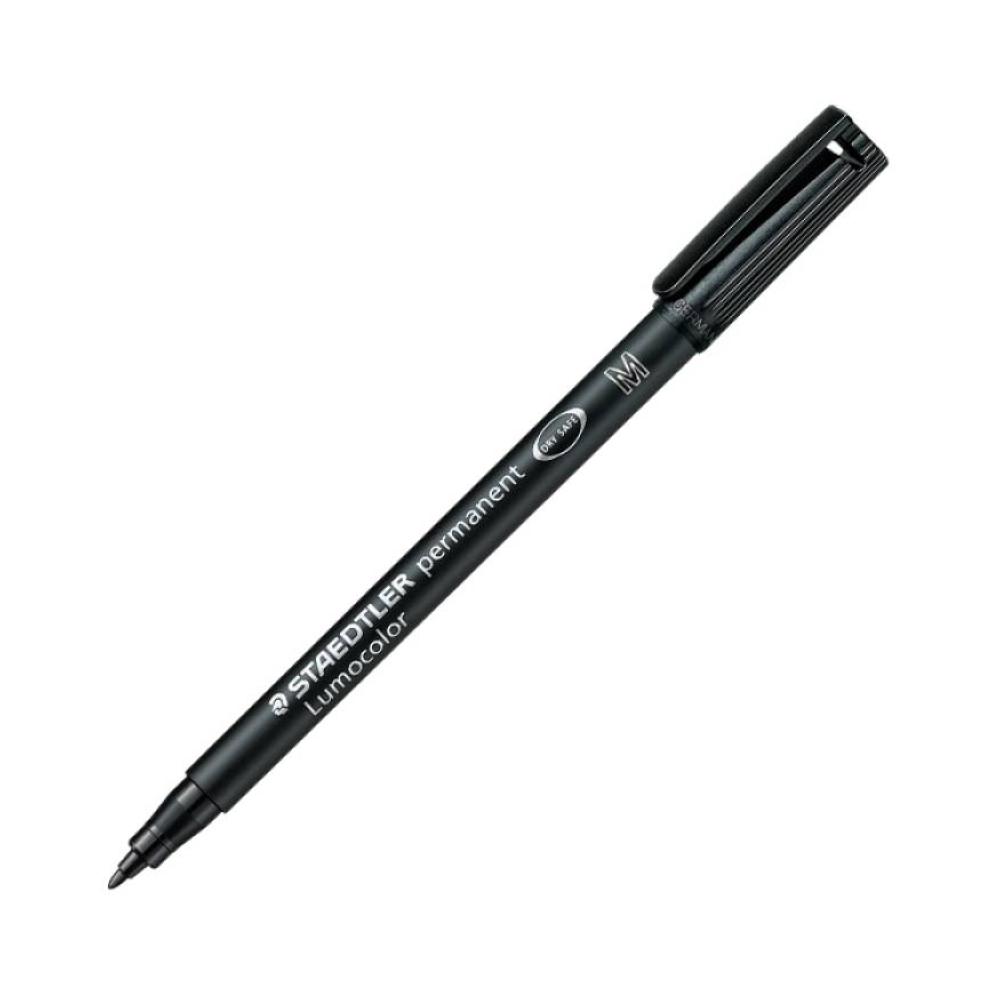 Rotulador permanente lumocolor m negro staedtler