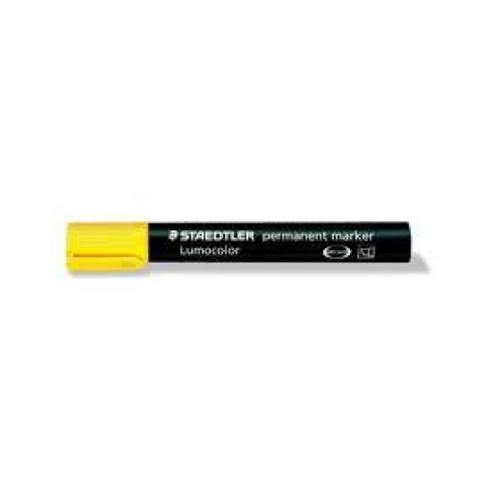 Marcador permanente amarillo
