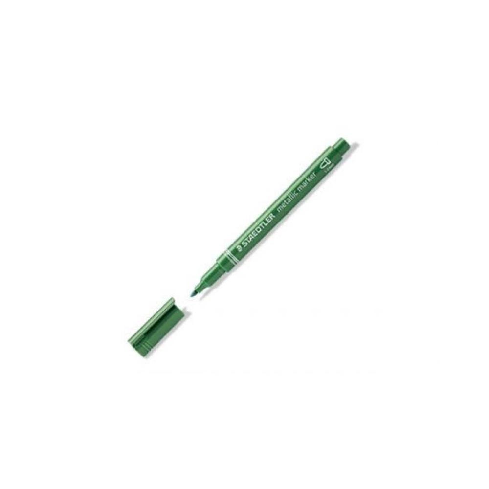 Rotulador metallic pen verde staedtler