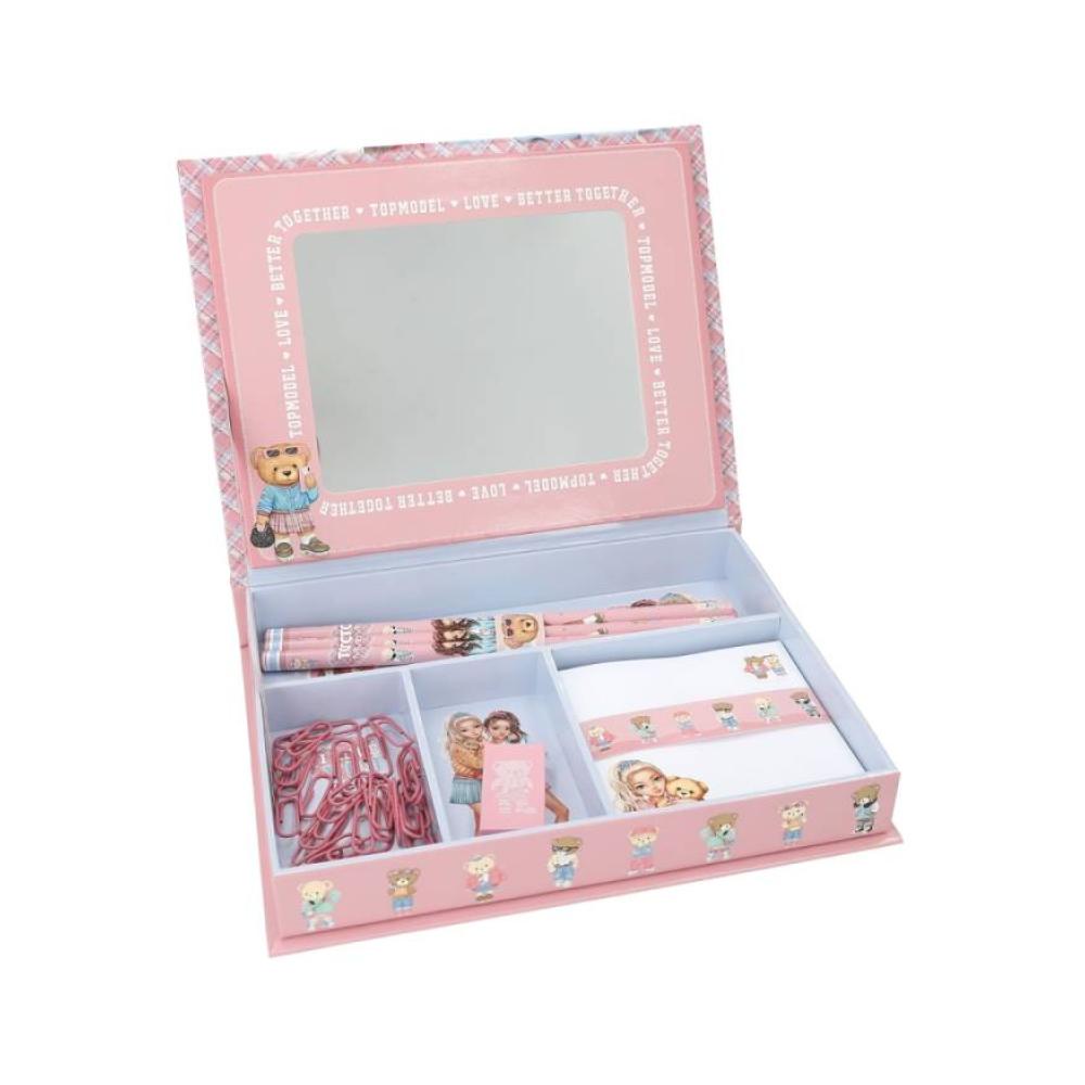 Caja de papeleria team teddy top model