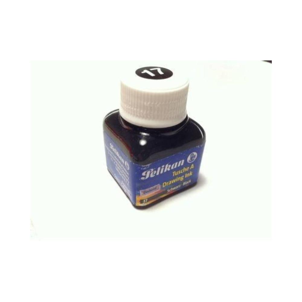 Bote tinta china con dosificador 10 ml negro pelikan