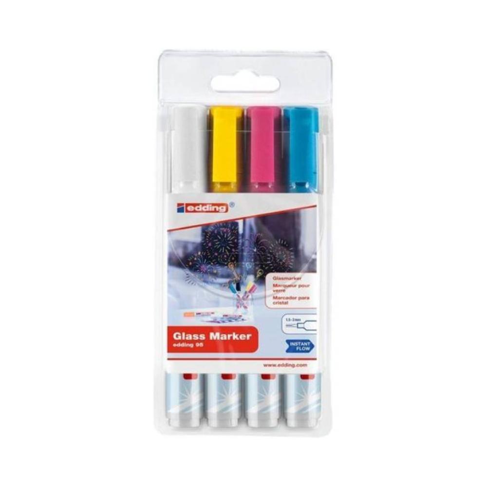 Estuche marcador para cristal edding 95
