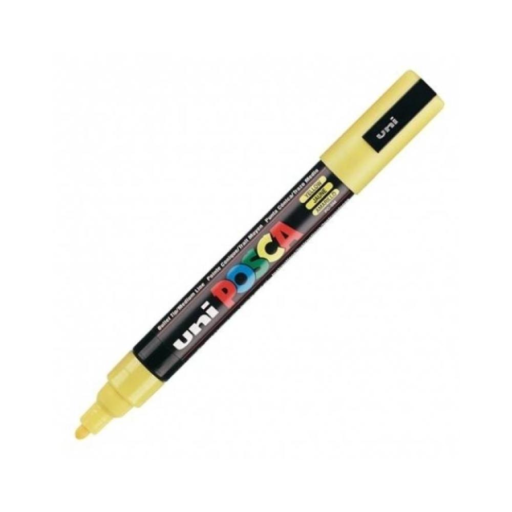 Rotulador amarillo 1,8-2,5 mm pintura al agua posca