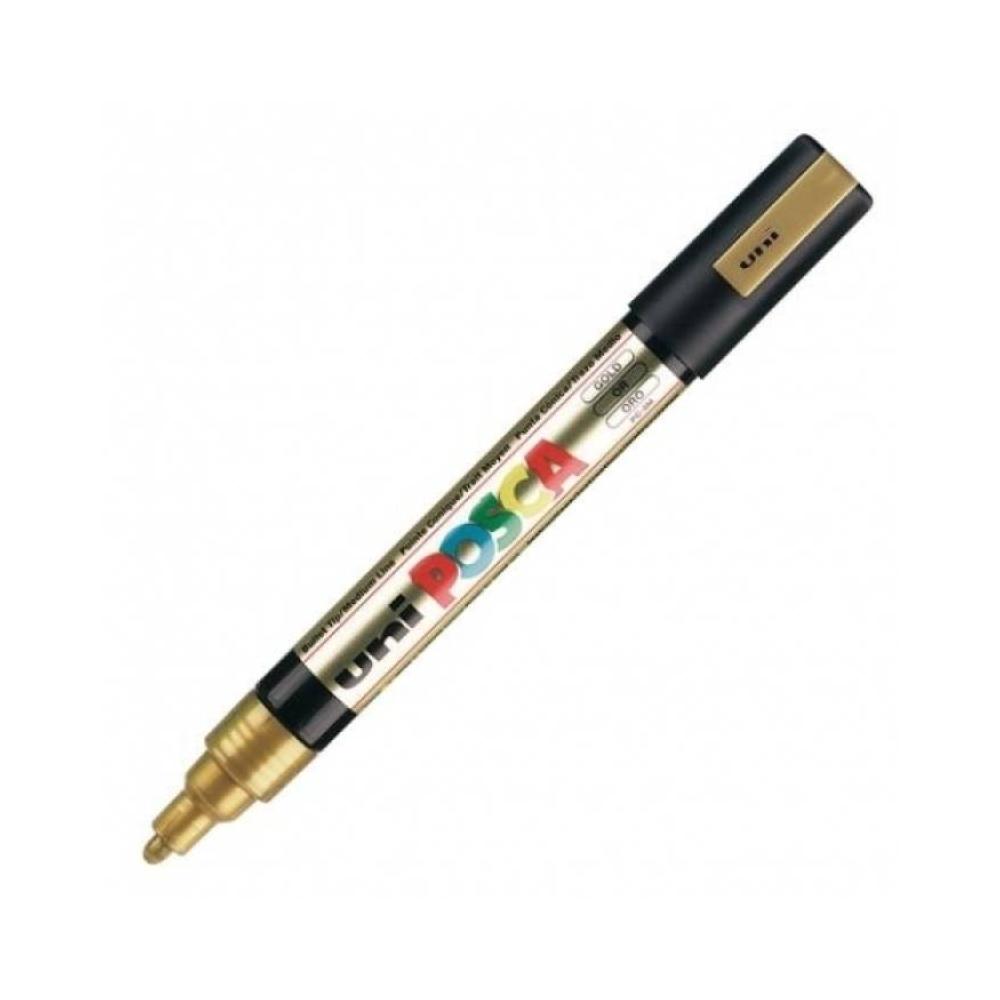 Rotulador oro 5 mm pintura al agua pc5m posca