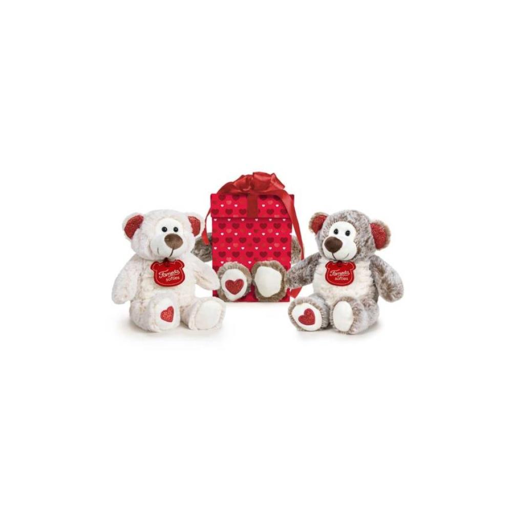 Peluche happy valentines 32cm Caja go green!