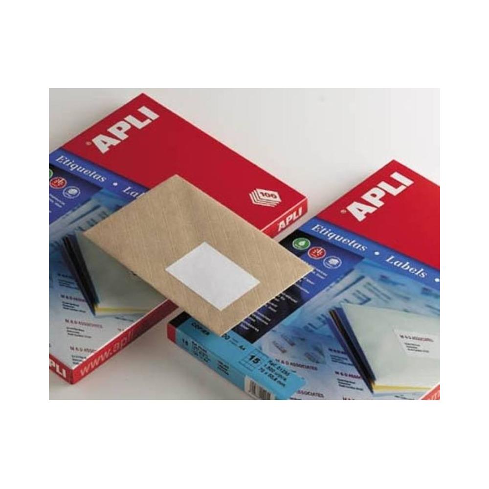 Caja etiquetas apli 105x29 mm 100 hojas