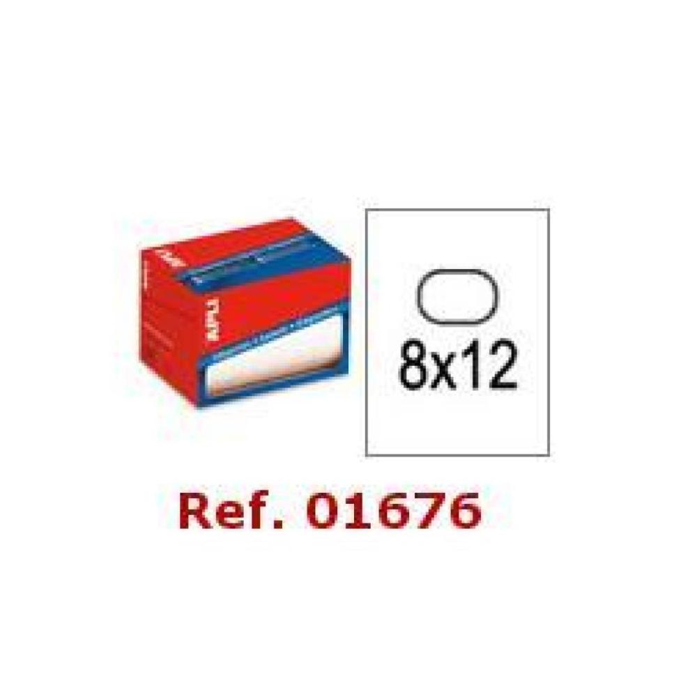 Rollo etiqueta 8x12 mm