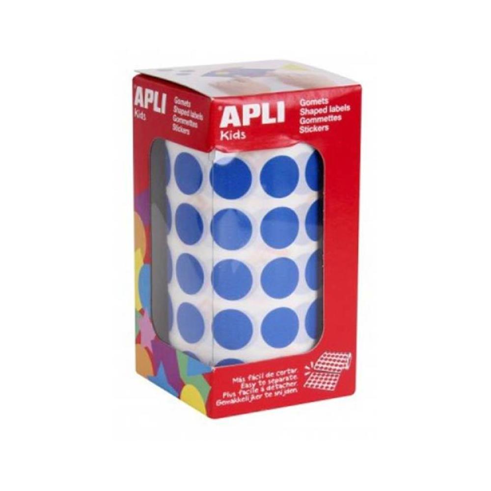 Rollo gomets triangulo azul r4864