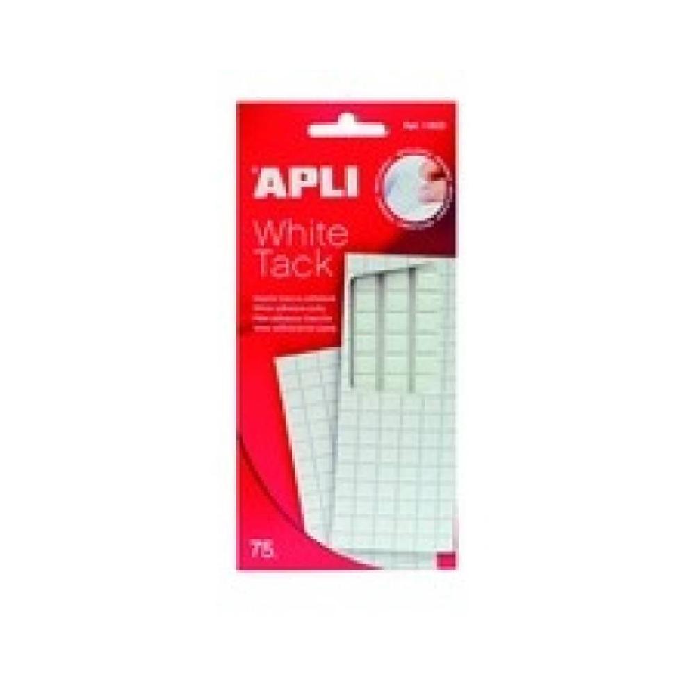 White tack blanco cuarteado apli