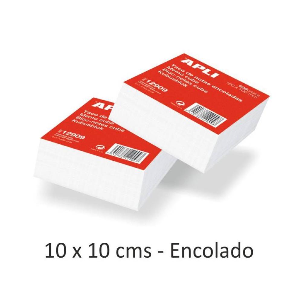 Taco notas 100x100 100 hojas apli