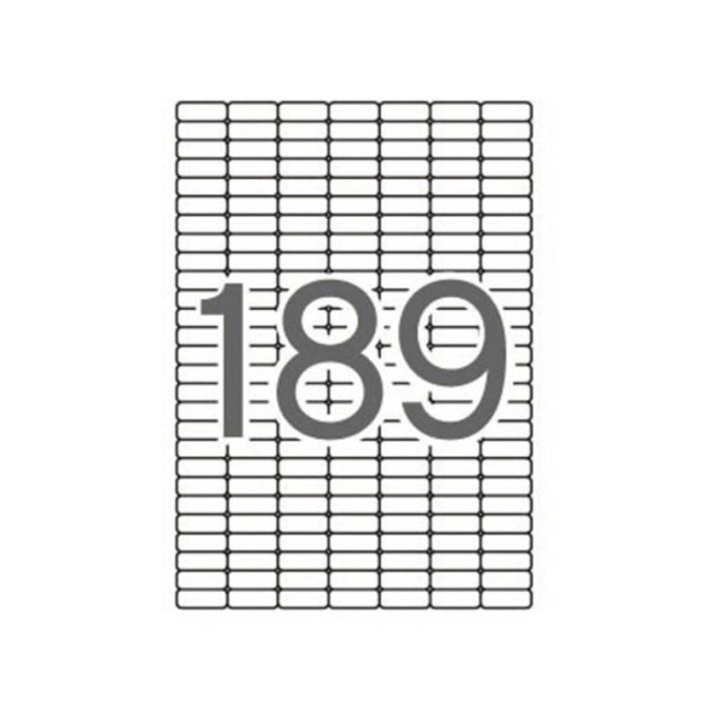 Paq.10 hojas etiquetas apli a-4 25,4x10 ref. 12927