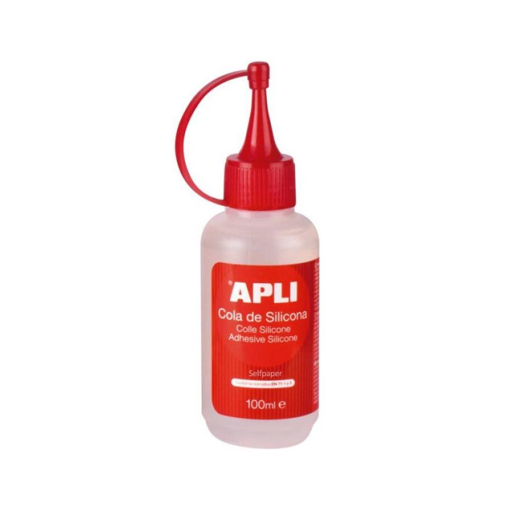 Bote de cola silicona liquida 100ml apli 13349