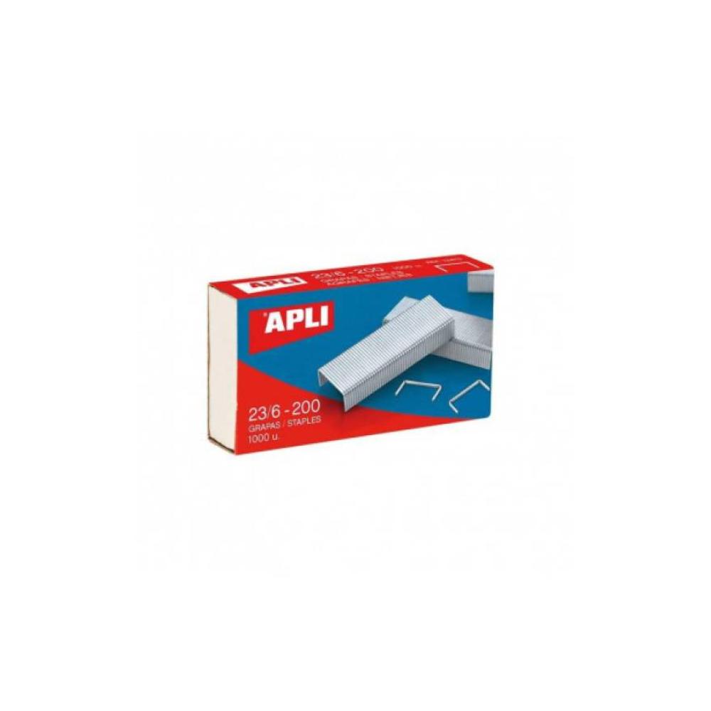 Grapas apli 23/6 1000u