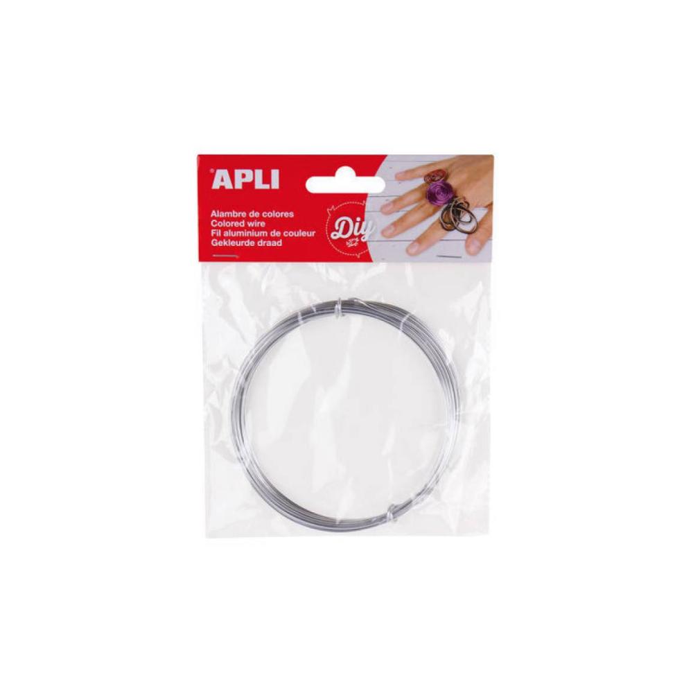 Alambre apli plata 1,5mm 5m