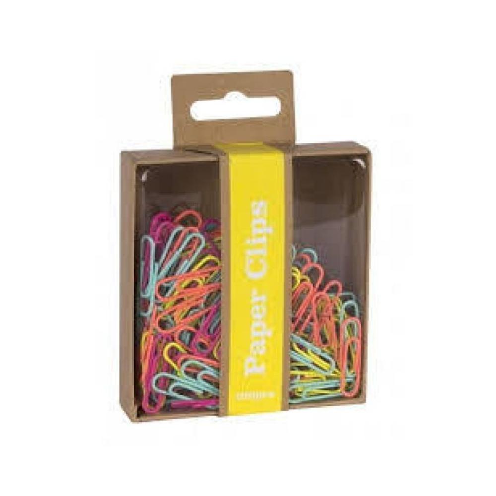 Clip colores fluor 10 pzs. 14146 apli