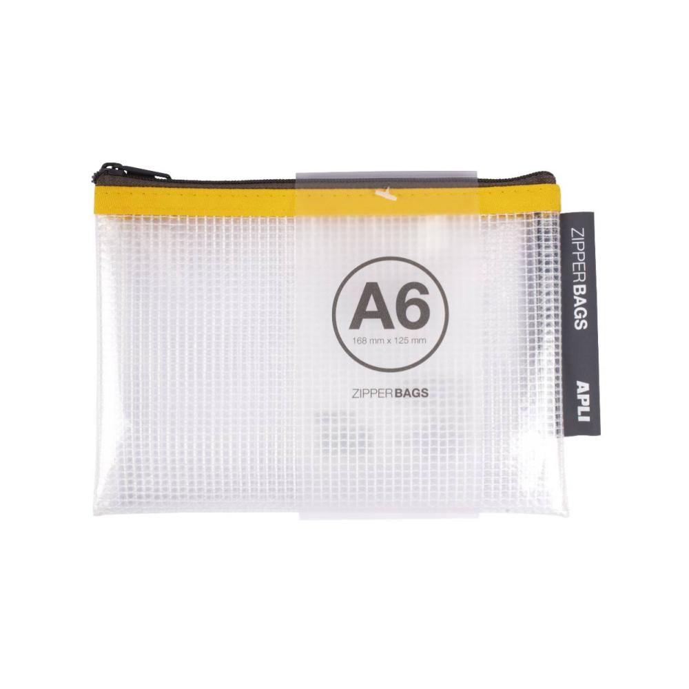 Bolsa din a6 con cremallera