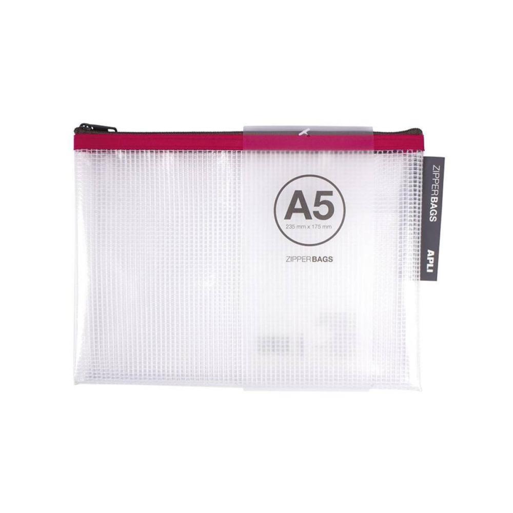 Bolsa din a5 con cremallera