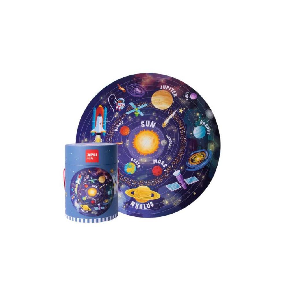 Puzle circular sistema solar 48u 18200