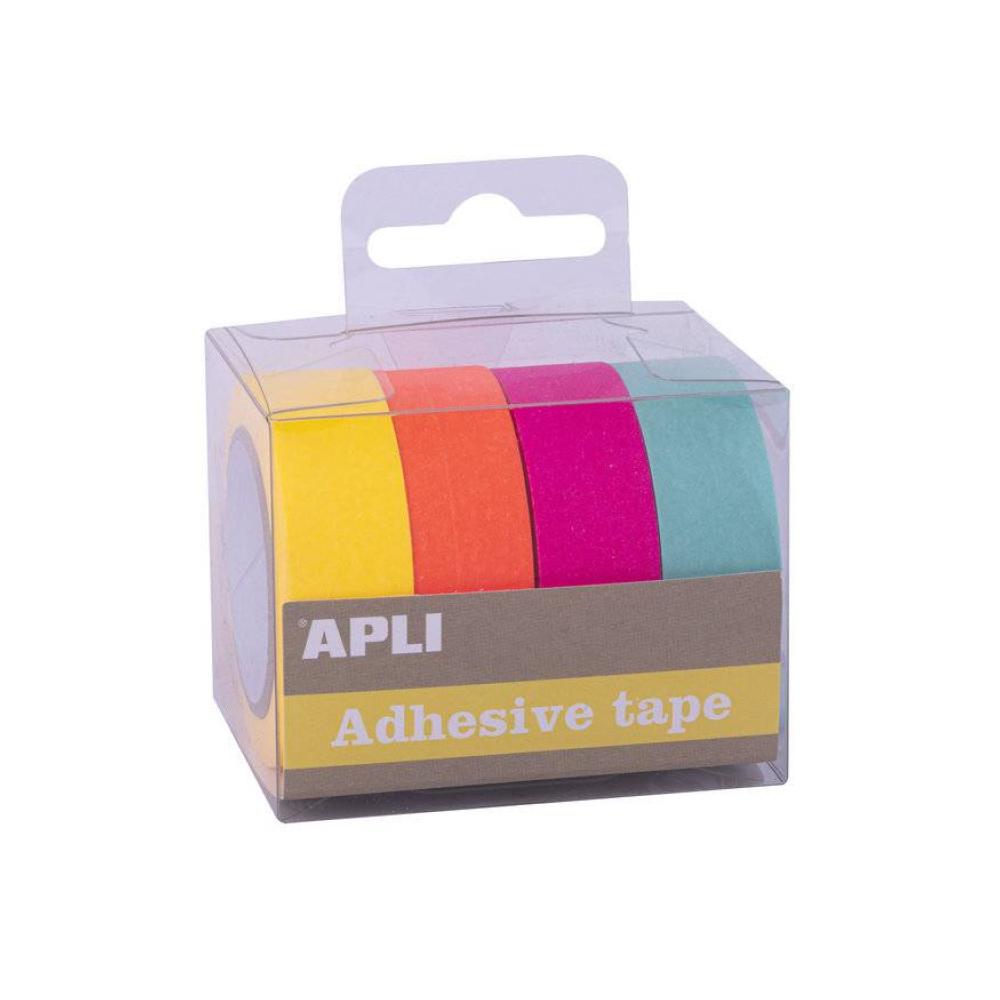Pack cinta adhesiva fluor