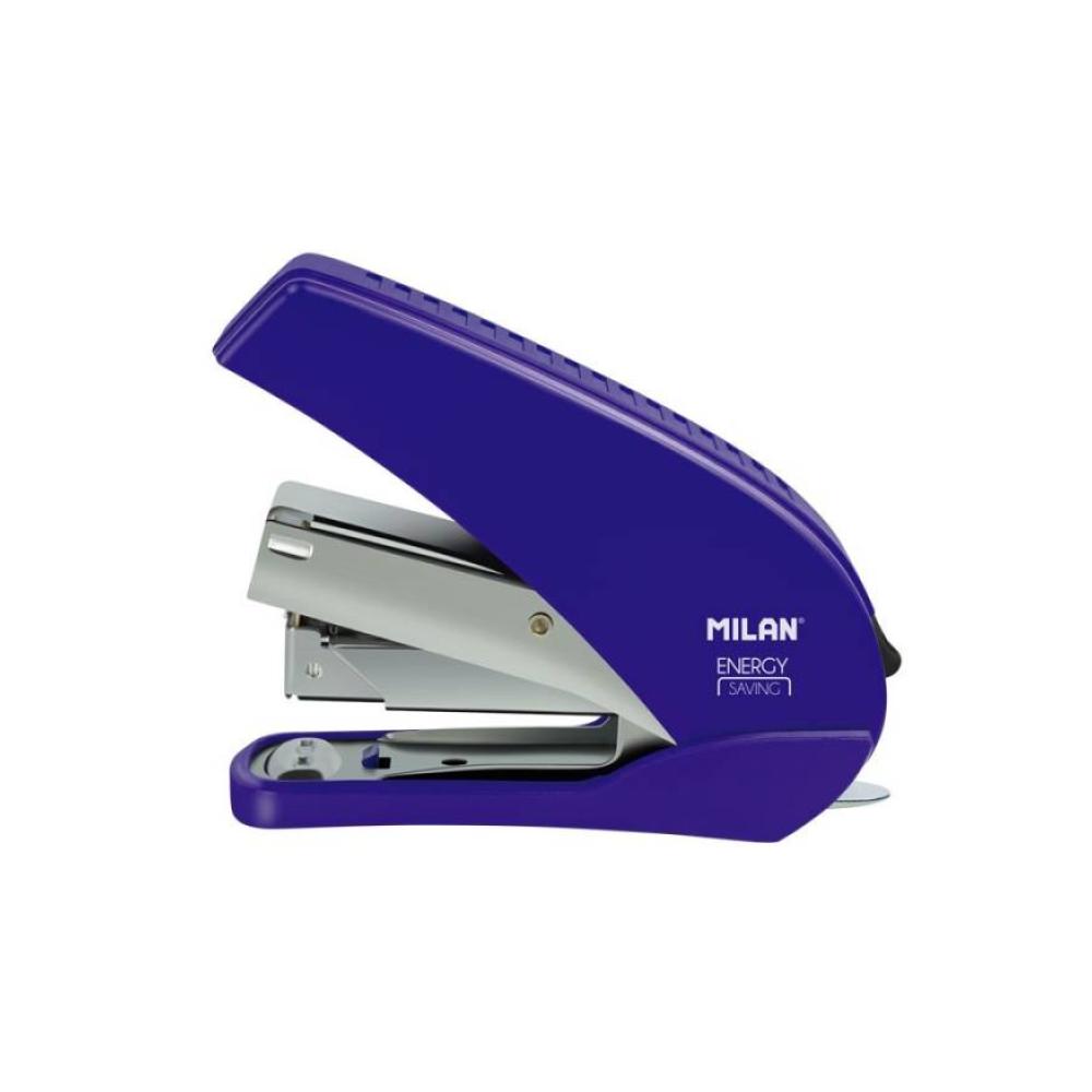 Grapadora energy saving 22/6 azul