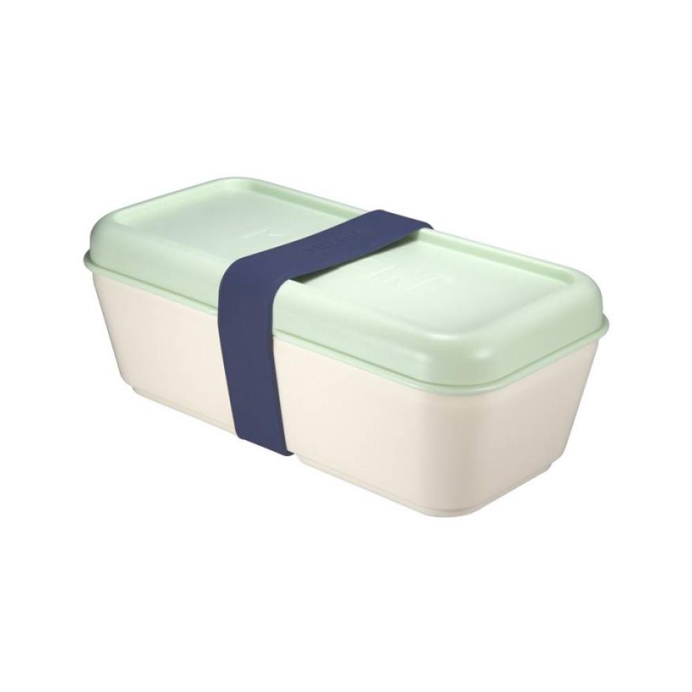 Recipiente para alimentos rectangular 0,75 l tapa