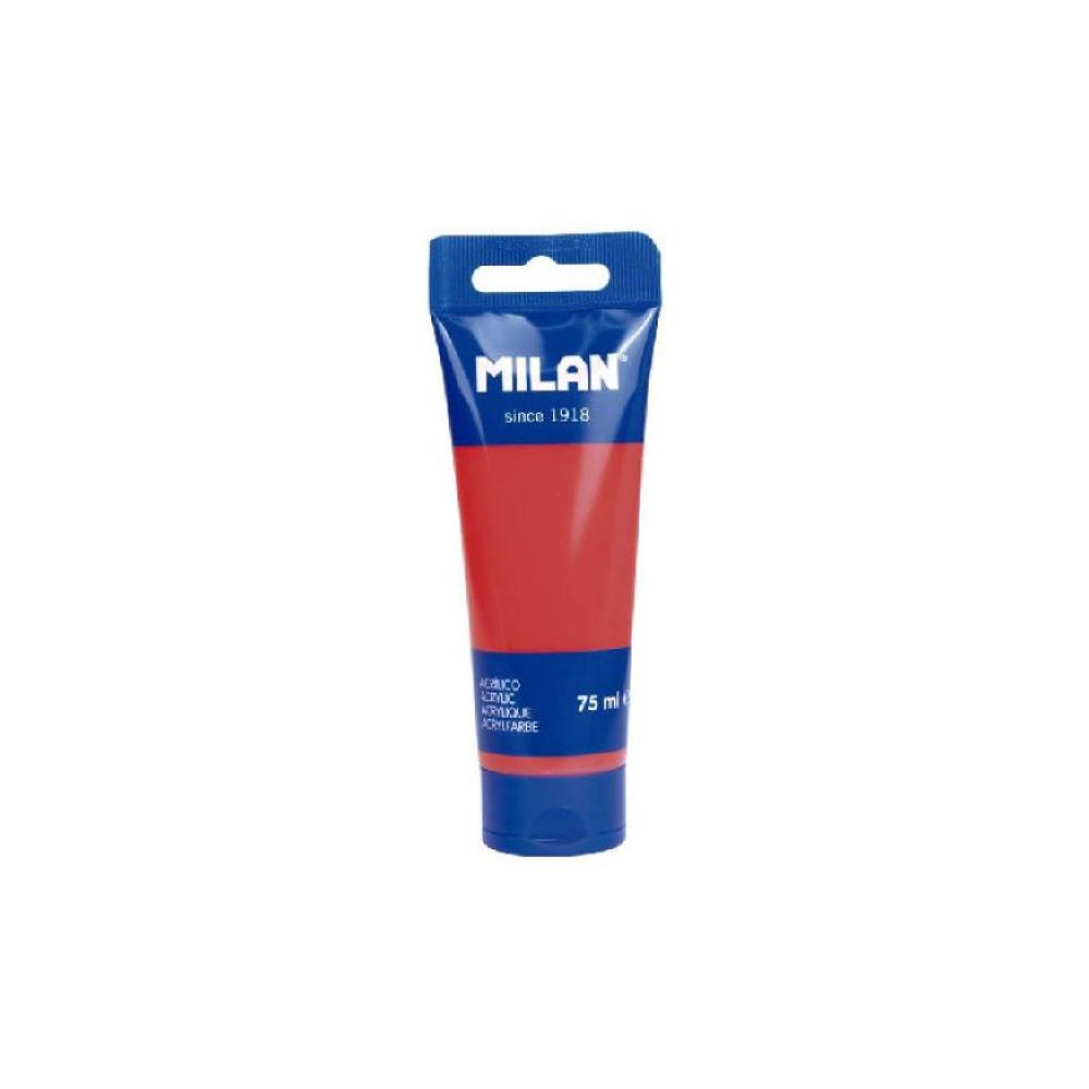 Pintura acrilica milan rojo bermellon