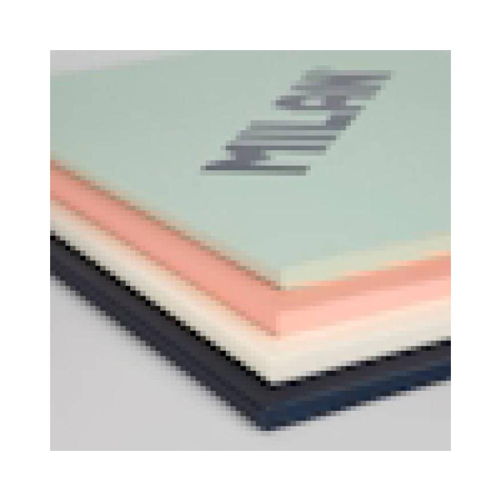 Cuaderno a4 rosa liso 80 hojas serie nata 95gr