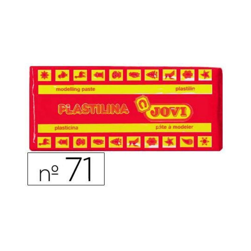 Plastilina jovi 150 gr roja