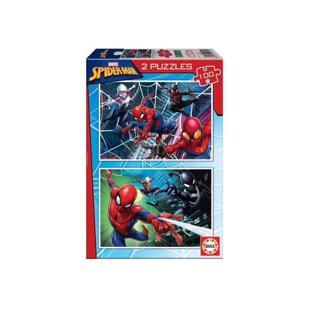 Puzzle 100 piezas spiderman educa