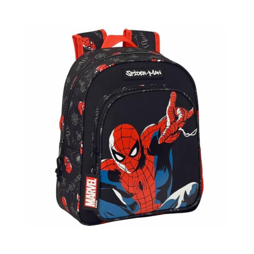 Mochila infantil adapt.carro bolsillo 3d spider-ma