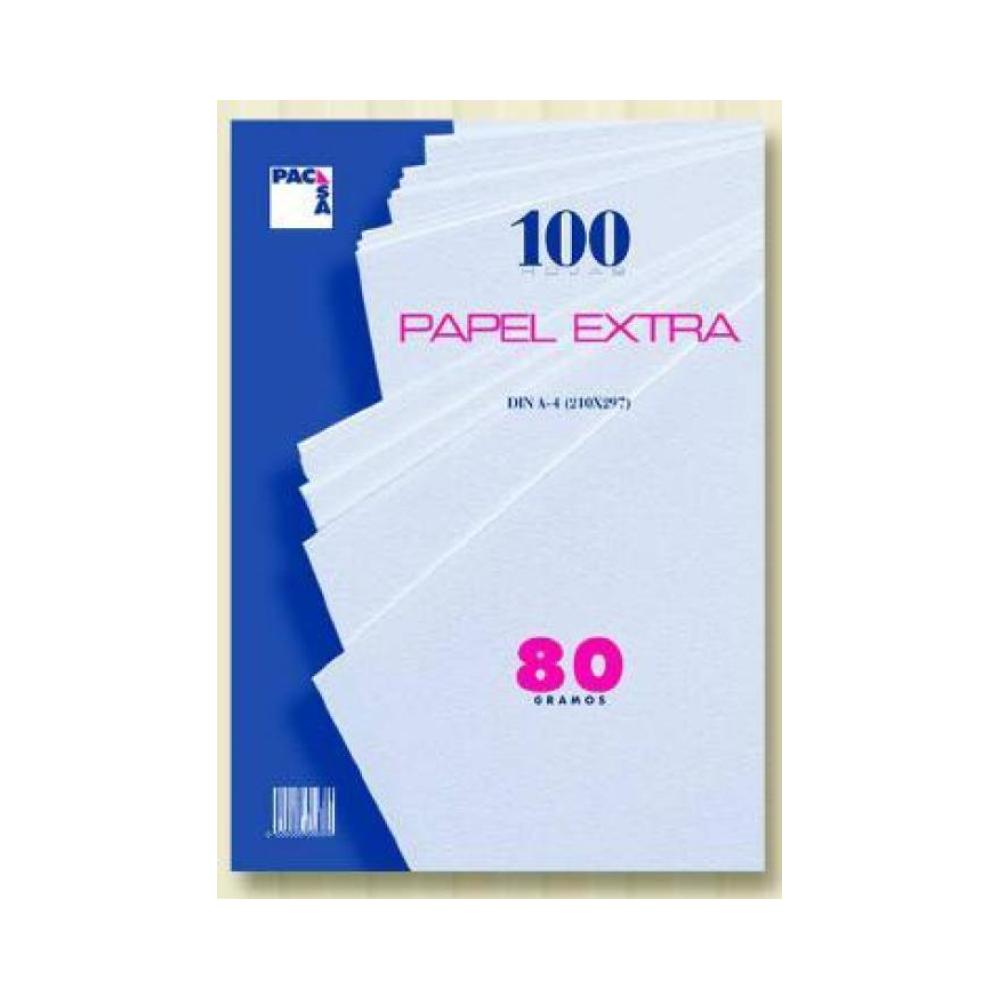 Paquete de 100h a4 80gr.