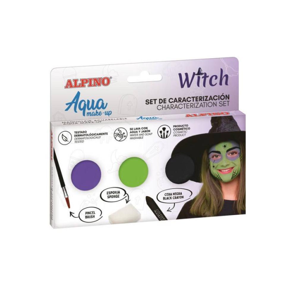 Set maquillaje bruja