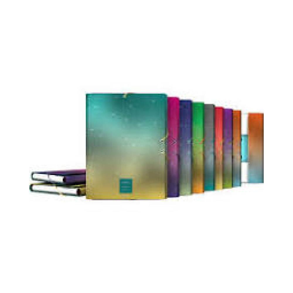 Carpeta gomas 3 solapas metallic grafoplas