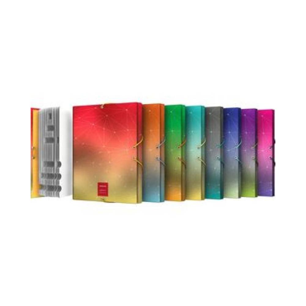 Carpeta clasificadora unequal 0.3 metallic