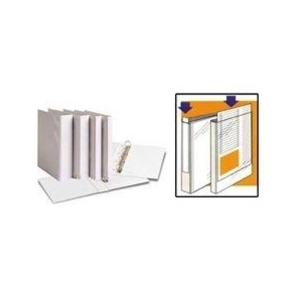 Carpeta plastico canguro blanco 2 anillas