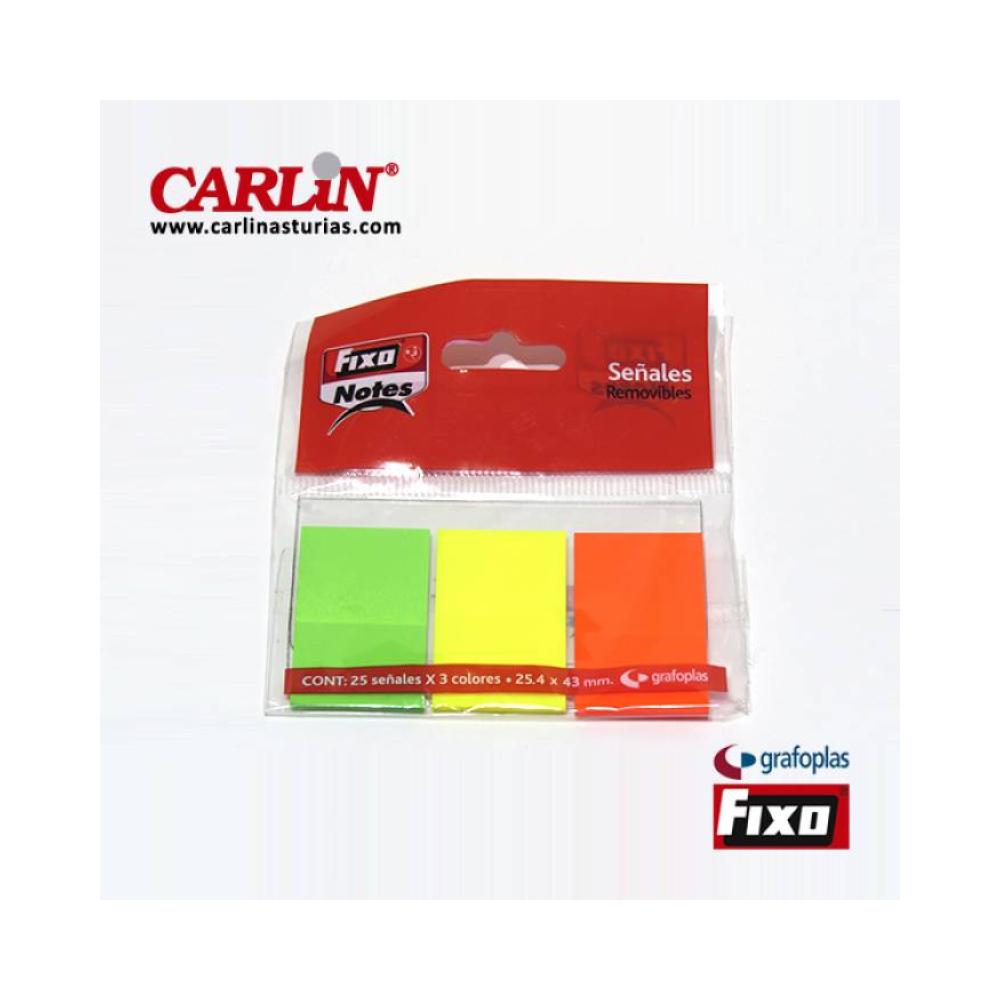 Marcapaginas 25,4 x 43 mm fixo